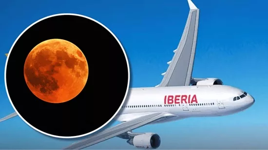 Авиакомпания Iberia отправит самолет навстречу солнечному затмению