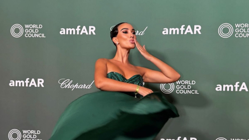 Мадлен появилась на гала-вечере amfAR в Венеции после того, как у нее украли чемодан 1 Мадлен появилась на гала-вечере amfAR в Венеции после того, как у нее украли чемодан