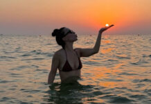Ольга Серябкина показала, как отдыхает на море с семьей