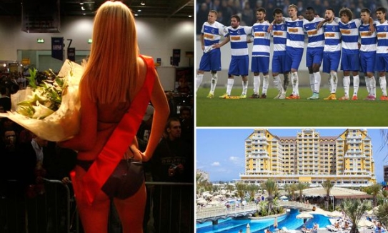 Футболисты "Дуйсбурга" испугались соседства с моделями из Росиии
